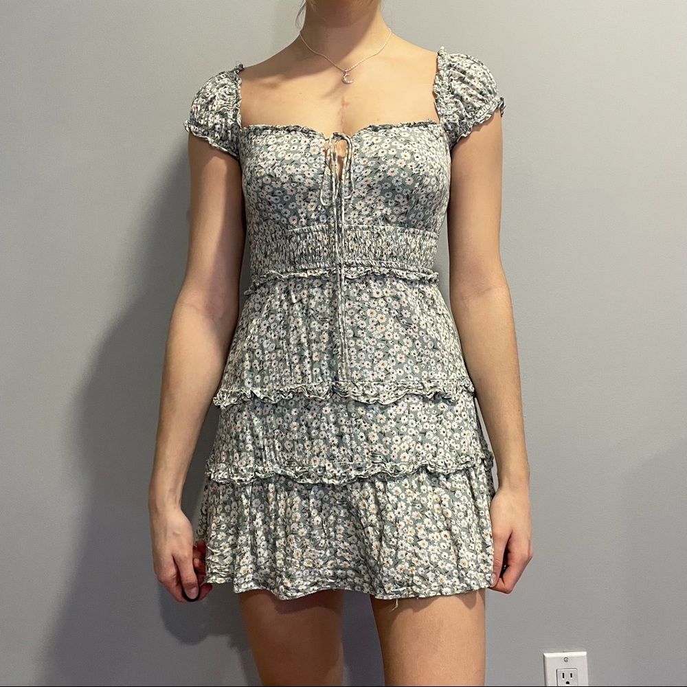 sundae muse sage green dress